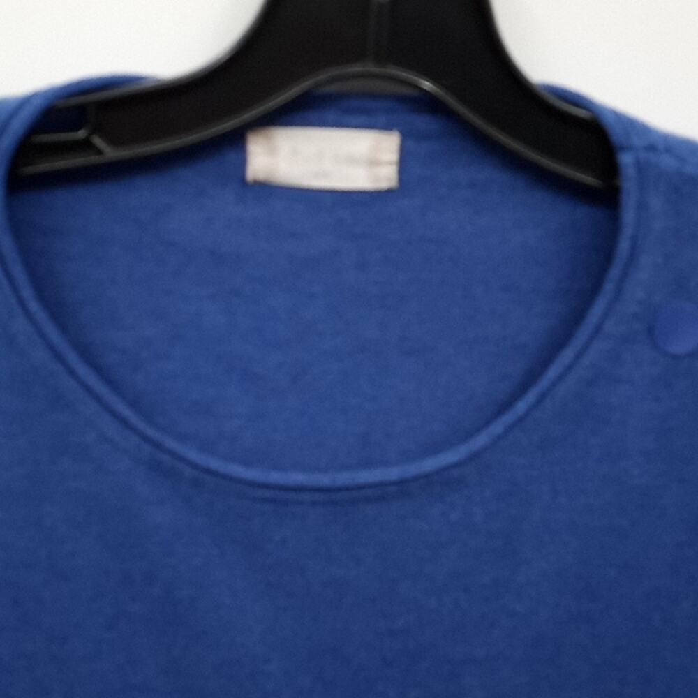 Altar'd State Women's Blue Pullover Knit  Sweater Front Pocket Size S/M - Picture 4 of 14